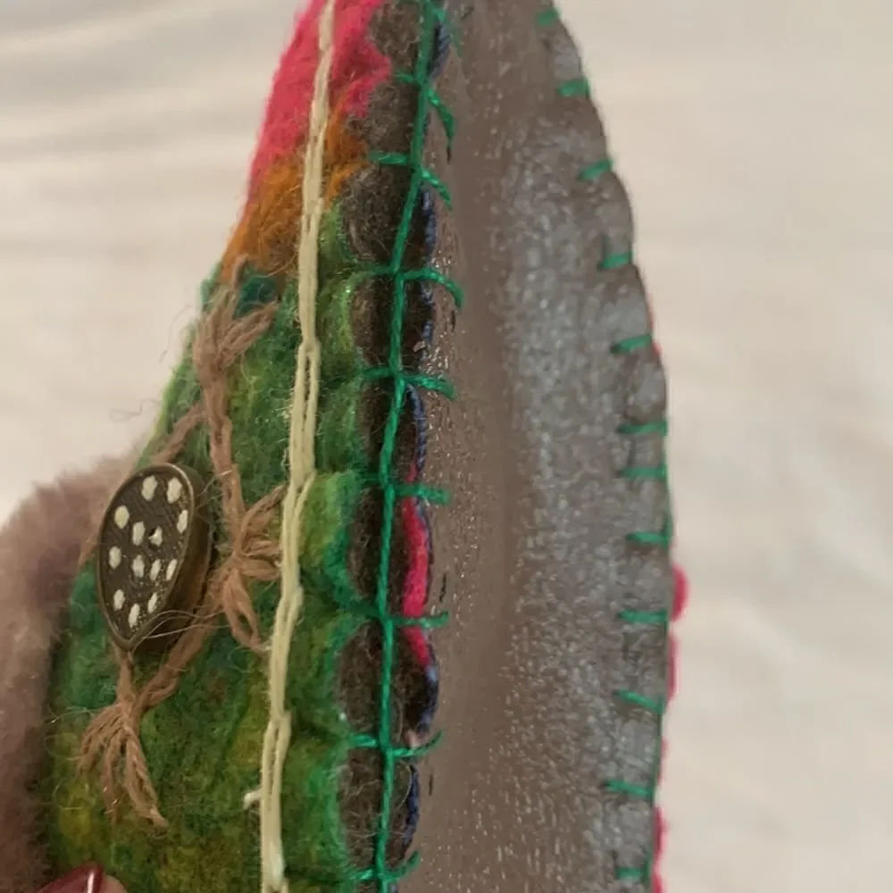 Slippers Hand Crafted Felted Wool Shoes  Baby Kid